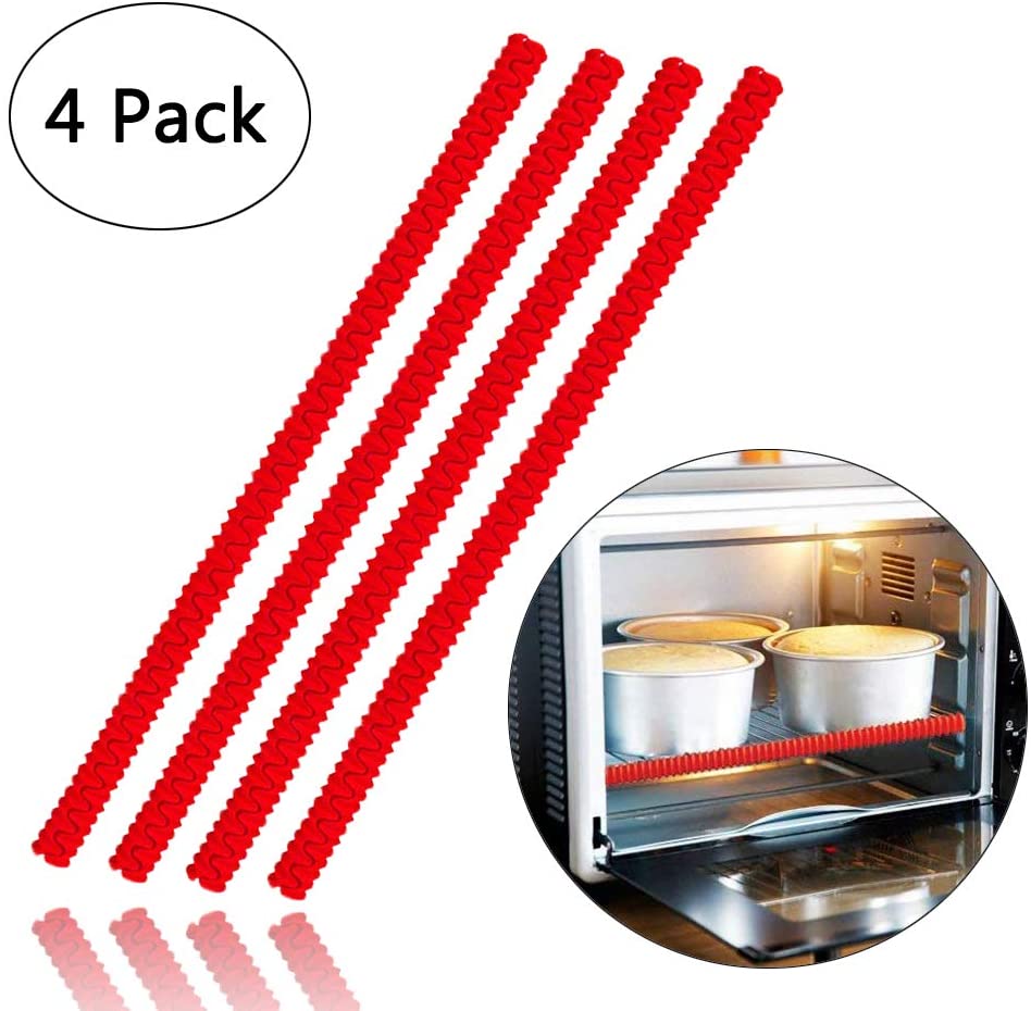 Silicone Oven Rack Guards - set of 3
