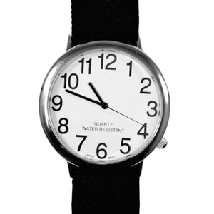 Unisex Low Vision 2" Watch with Fabric Stretch Band