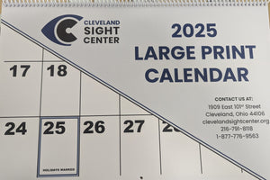 2025 Large Print Calendar