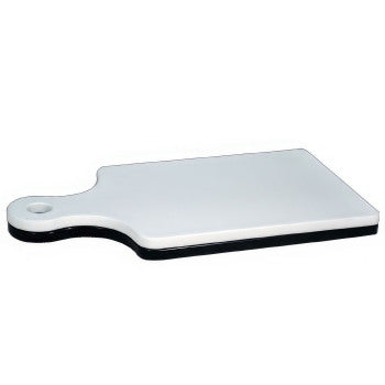 Cutting Board Black/White (Paddle Shaped)