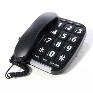 Big Button Phone (Black) – Cleveland Sight Center